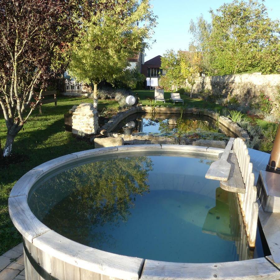 Domaine De La Mance - Maisonnette Avec Cheminee Vitrey-sur-Mance Exteriör bild